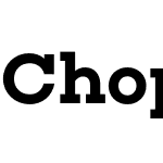 Choplin SemiBold