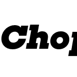 Choplin ExtraBold