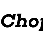 Choplin SemiBold