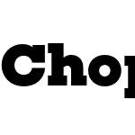 Choplin ExtraBold