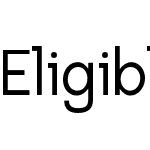 Eligible Sans