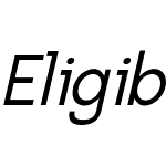 Eligible Sans