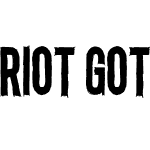 Riot Gothic  Condensed