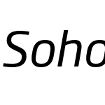 SohoGothicW05-Italic