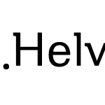 .Helvetica Light