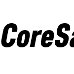 Core Sans D 77 Cn Black