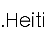 .HeitiUI TC