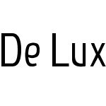 De Luxe Light Condensed