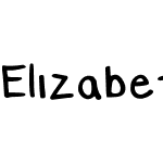 Elizabeth Handwriting