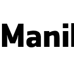 Manila Sans Bold