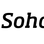 SohoW04-MediumItalic