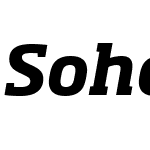 SohoW05-BoldItalic