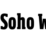 SohoW05-ExtraBoldCompressed
