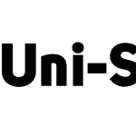 Uni Sans Heavy