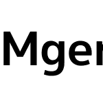 Mgen+ 1p bold