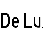 De Luxe Bold Condensed