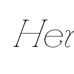 HeraBig-ExtraThinItalic