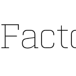 Factoria Thin