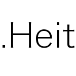 .HeitiUI J