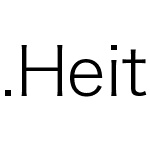 .HeitiUI J