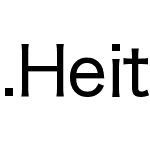 .HeitiUI J