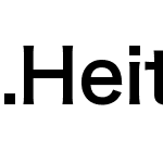 .HeitiUI J