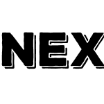 Nexa Rust Sans Black Shadow