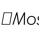 MoskauGrotesk-LightItalic