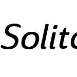 SolitasW01-ExtRegularItalic