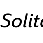 SolitasW05-ExtRegularItalic