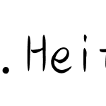 .HeitiUI K