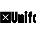 UniformExtraCondensed-Ultra