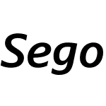 Segoe TV'兰亭黑