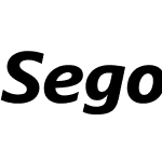 Segoe TV'兰亭黑