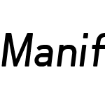 Manifold CF Demi Bold