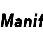 Manifold CF Extra Bold