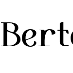 Bertoni Text Wide   Exp