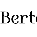 Bertoni Text Wide   Exp