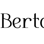 Bertoni Text Wide   Exp