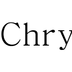 Chrysanthi Unicode