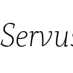 Servus Slab