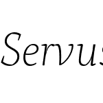 Servus Slab