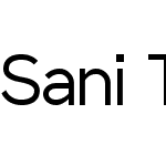 Sani Trixie Sans