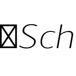 Schar-LightItalic