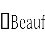 BeaufortCondensedLight