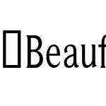 BeaufortCondensed