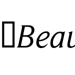 BeaufortItalic