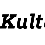 Kulturista-BoldItalic