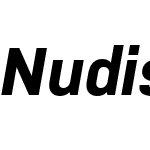 Nudista-BoldItalic