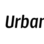 Urbana-MediumItalic